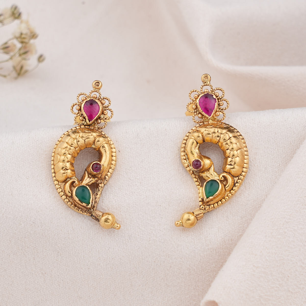 Mango Design Antique Studs