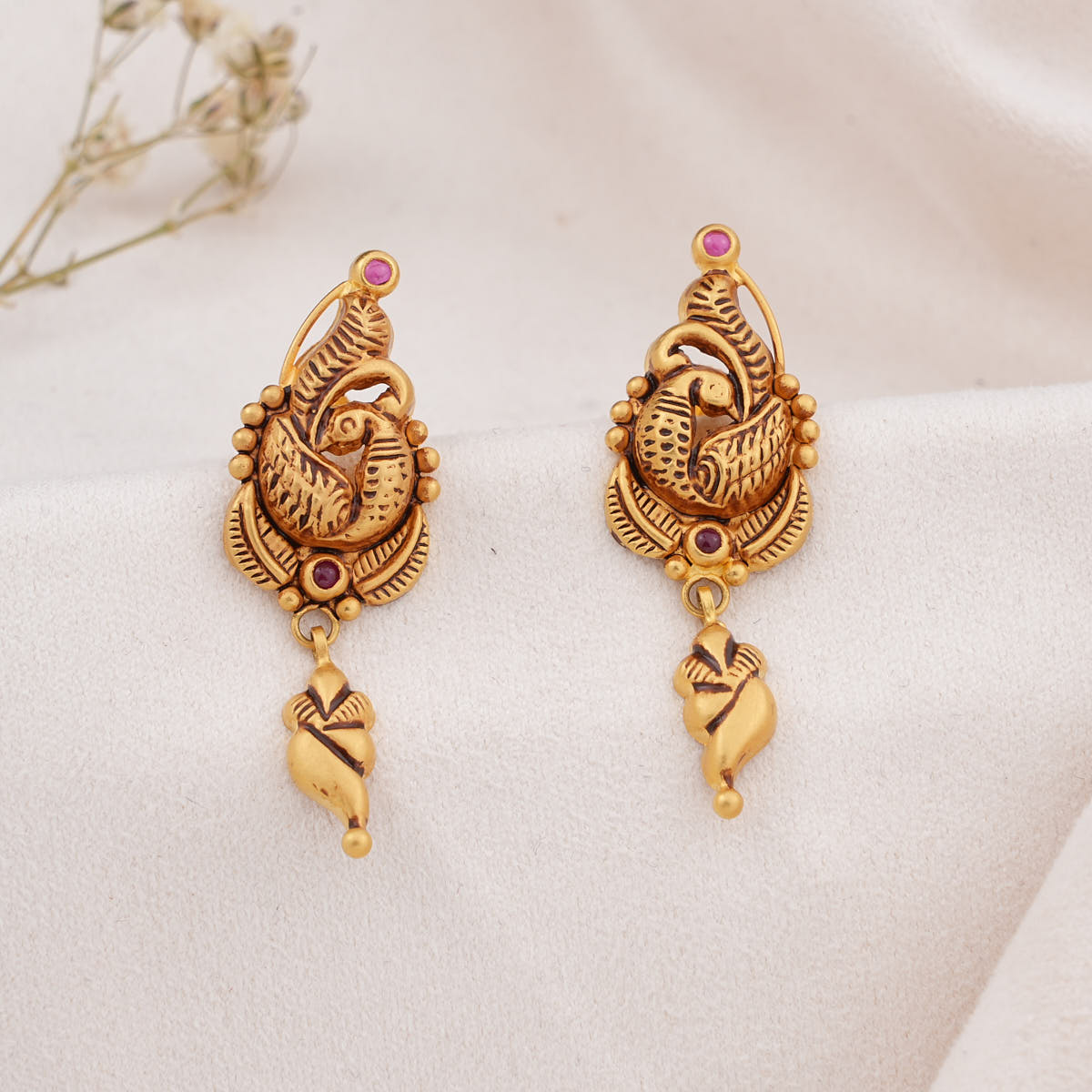 Yamini Antique Drops Earrings
