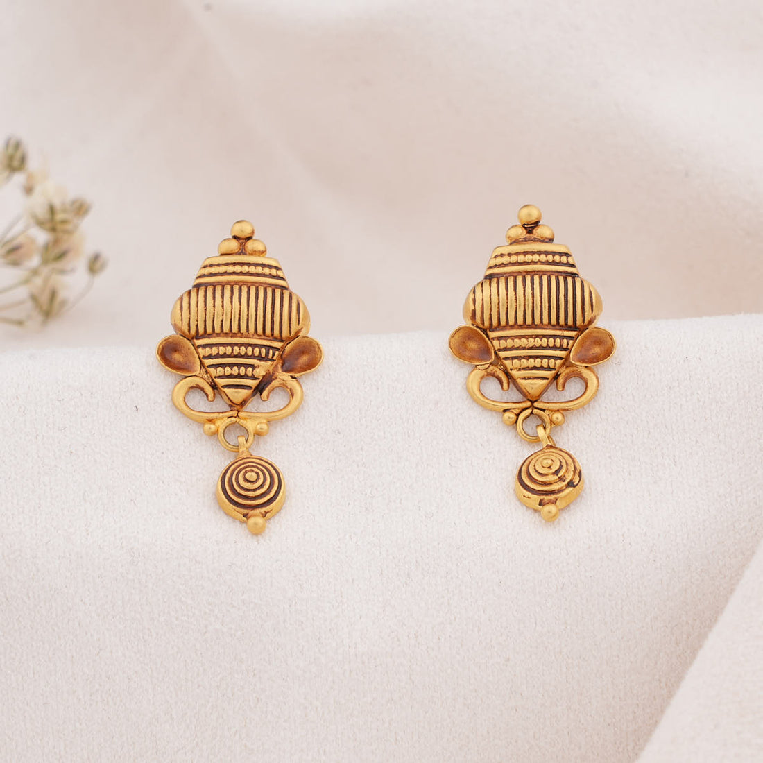 Anvitha Antique Drops Earrings
