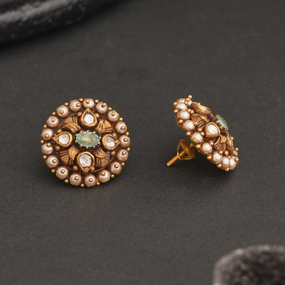 Aaradhya Antique Studs