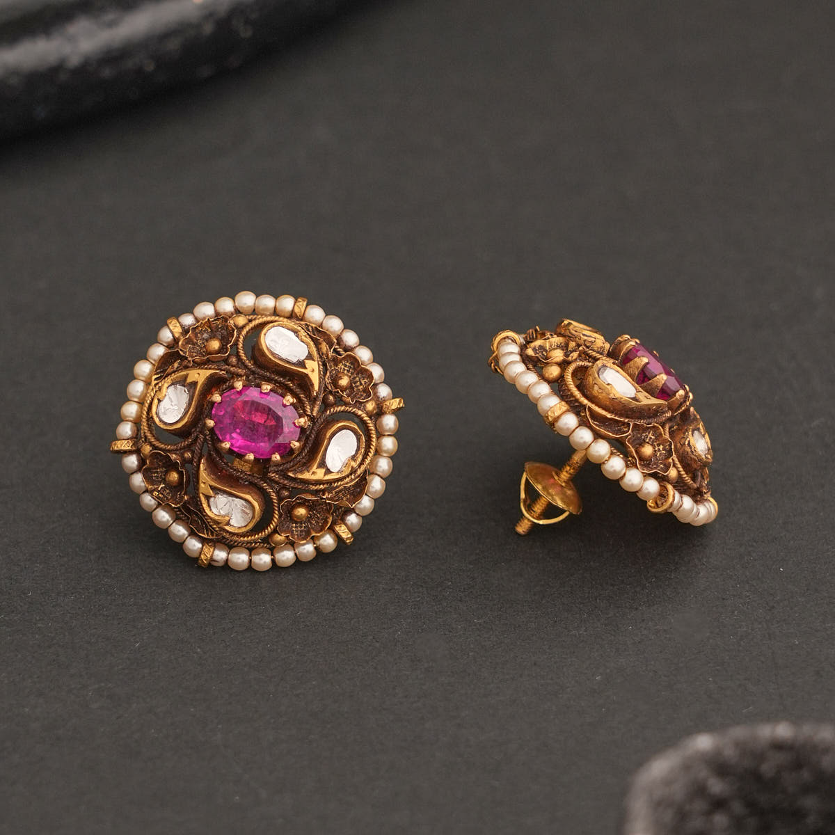 Charvika Antique Studs