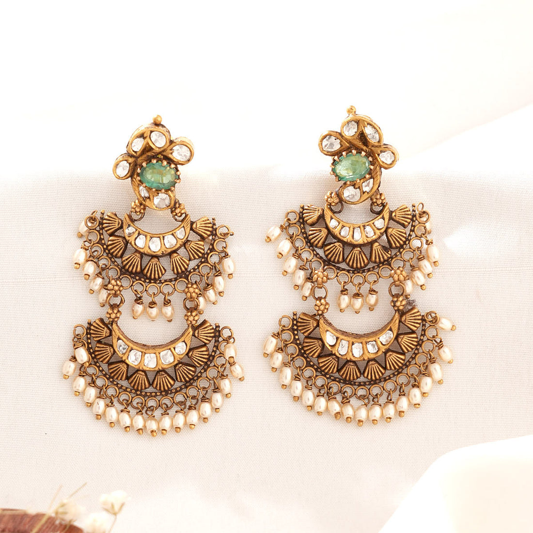 Timeless Glow Long Earrings