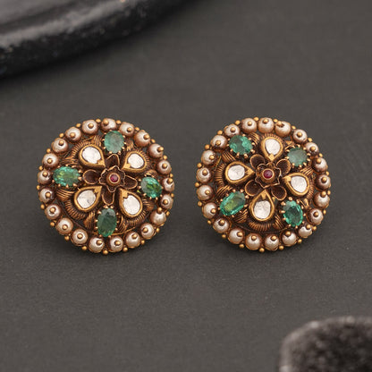 Royal Aura Antique Studs