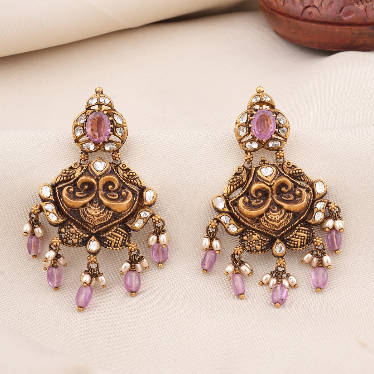 Vithishaa Long Earrings