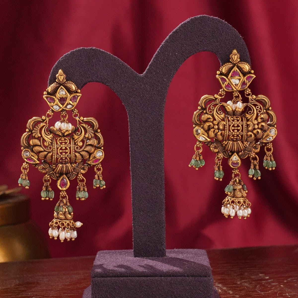 Benisha Antique Long Earrings