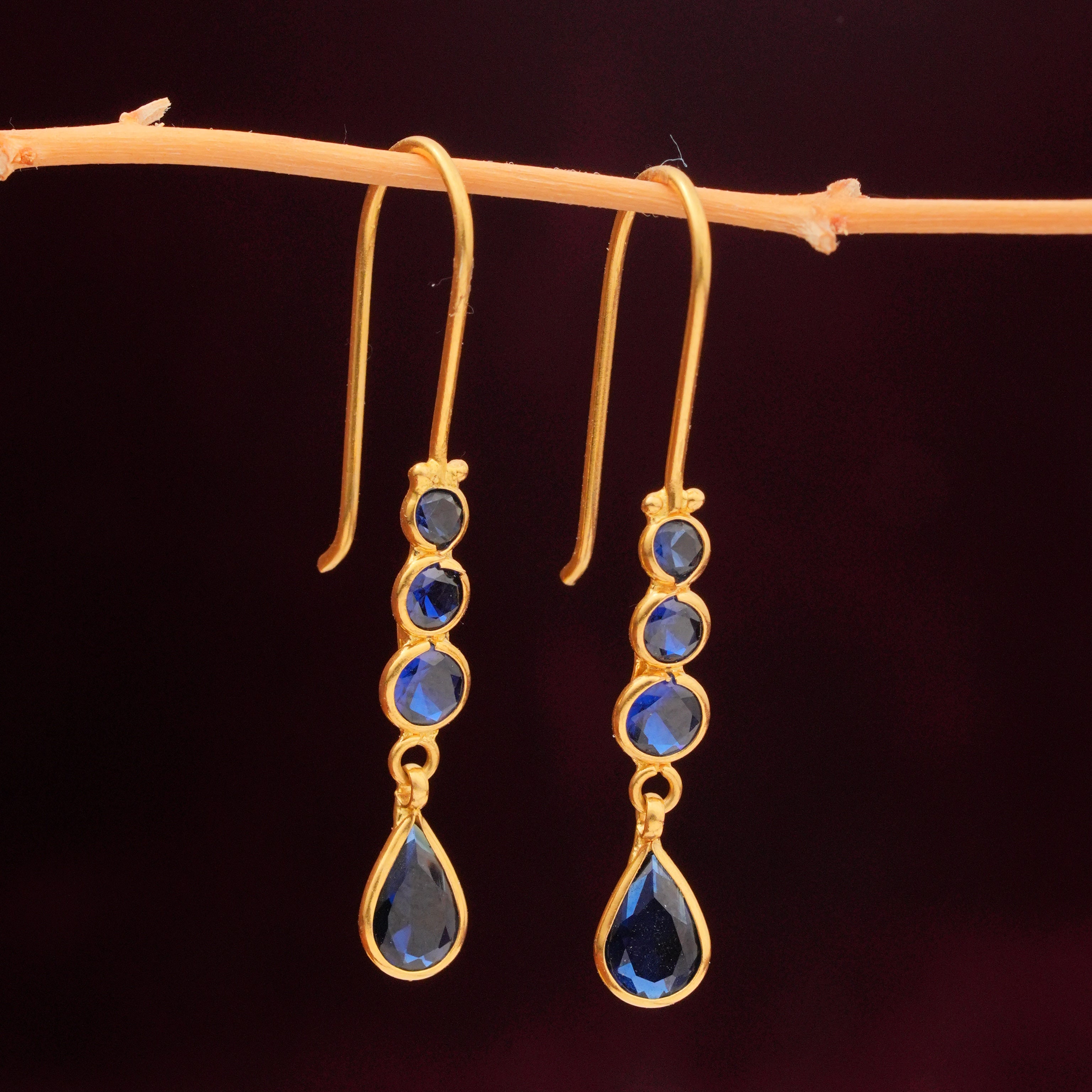 Amira Hook Drops Earrings