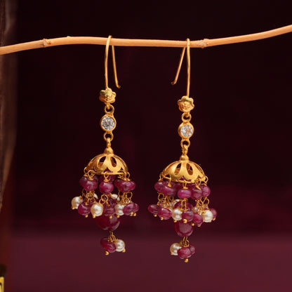 Glowing Hook Drops Earrings