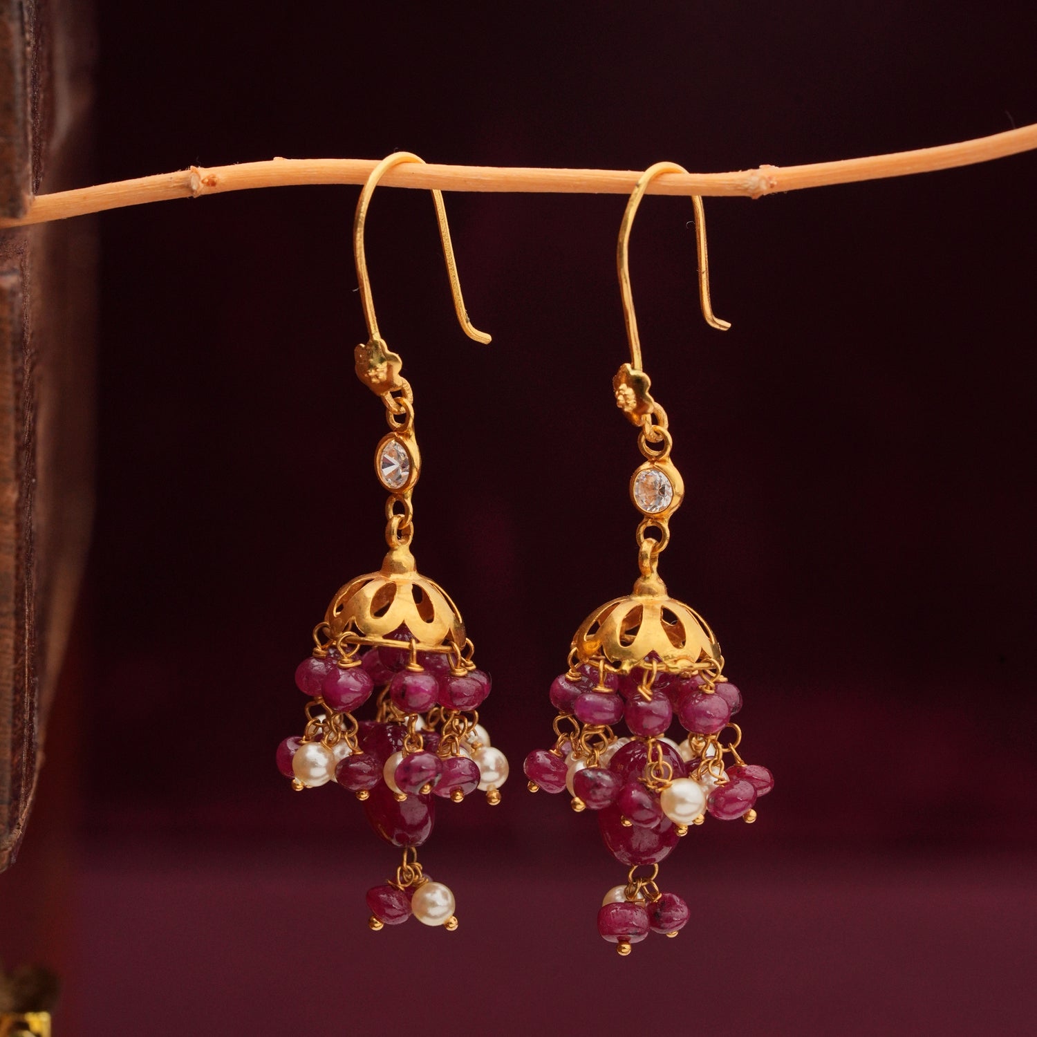 Glowing Hook Drops Earrings