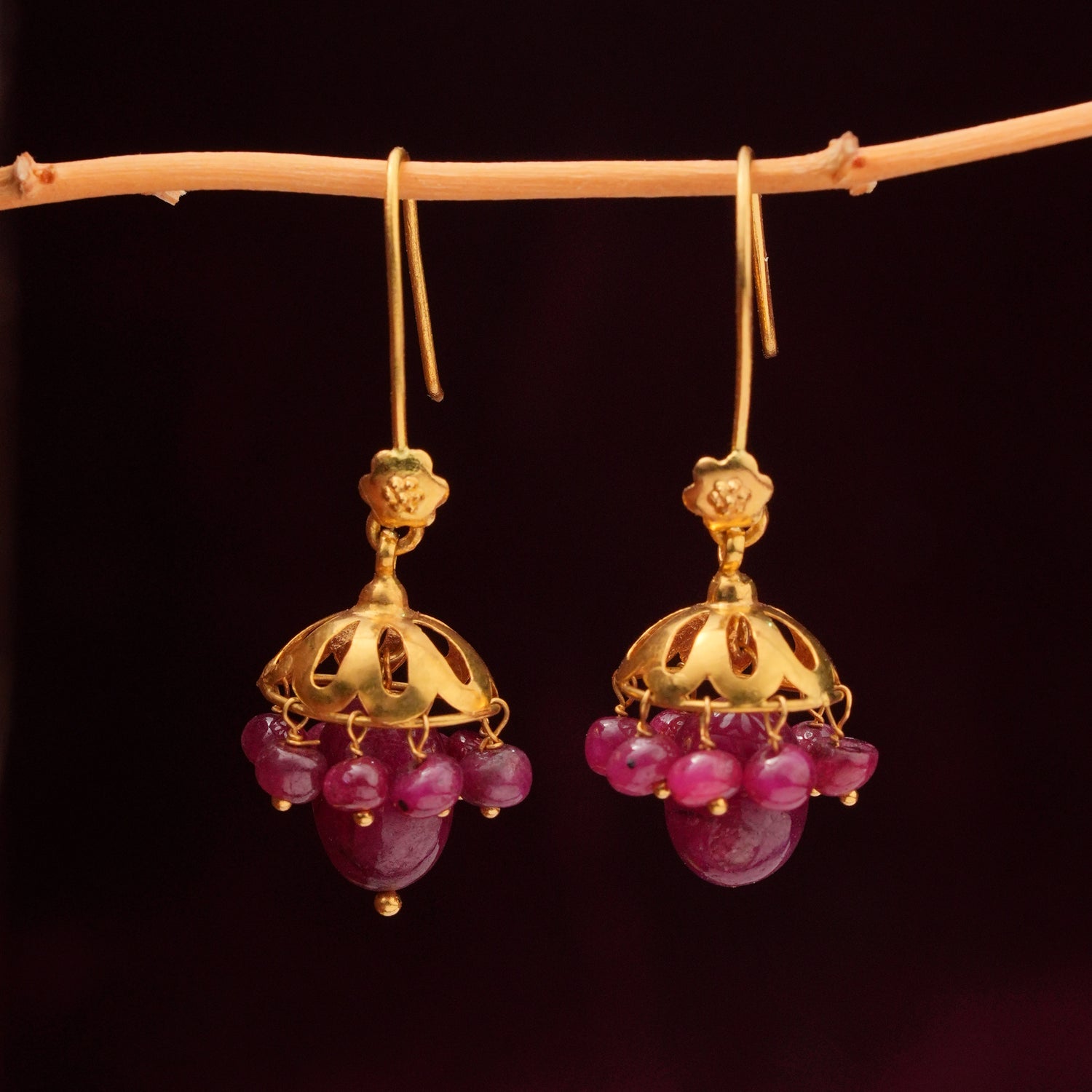 Arisha Hook Drops Earrings