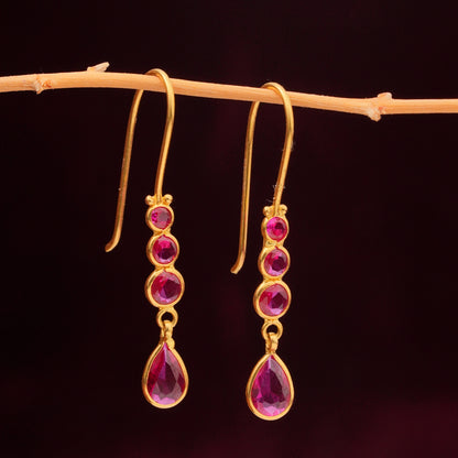 Glitz Hook Drops Earrings