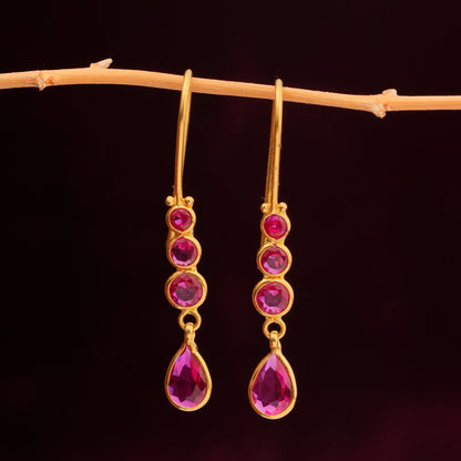 Glitz Hook Drops Earrings