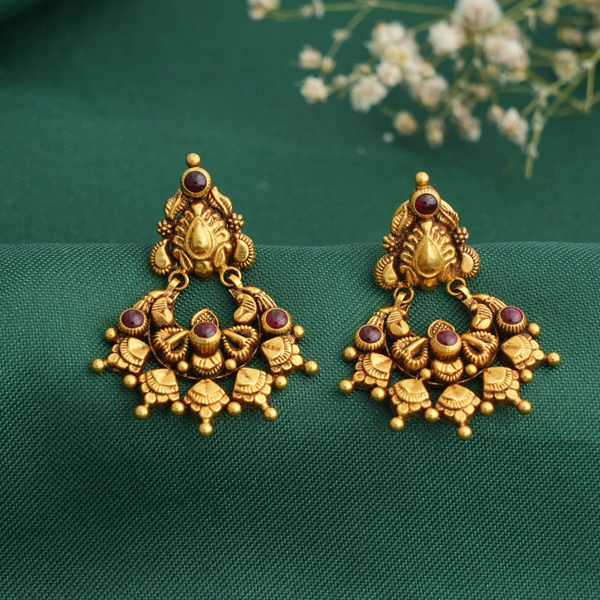 Grace Antique Chandhubaali Earrings