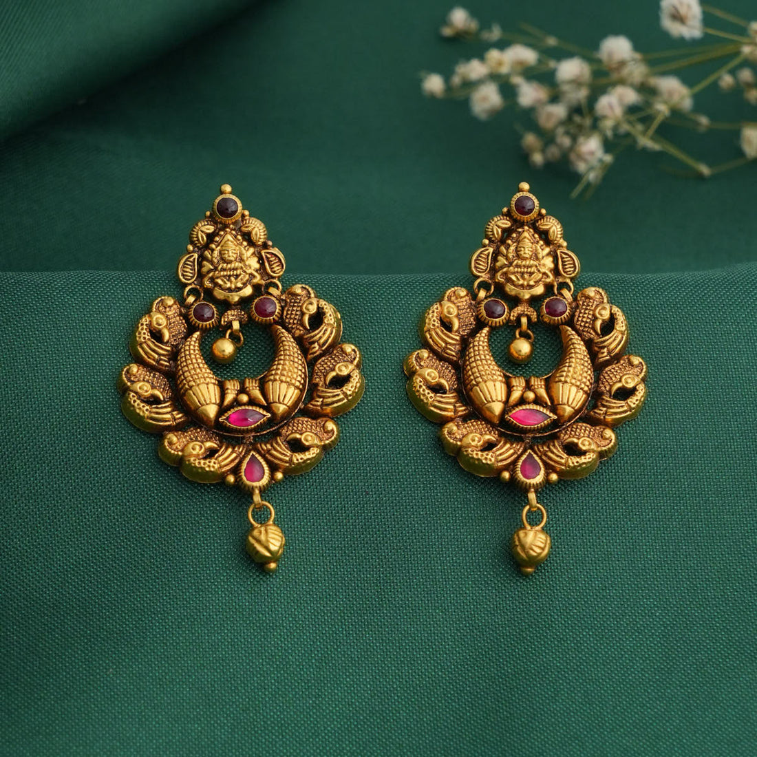 Amaira Antique Chandhubaali Earrings
