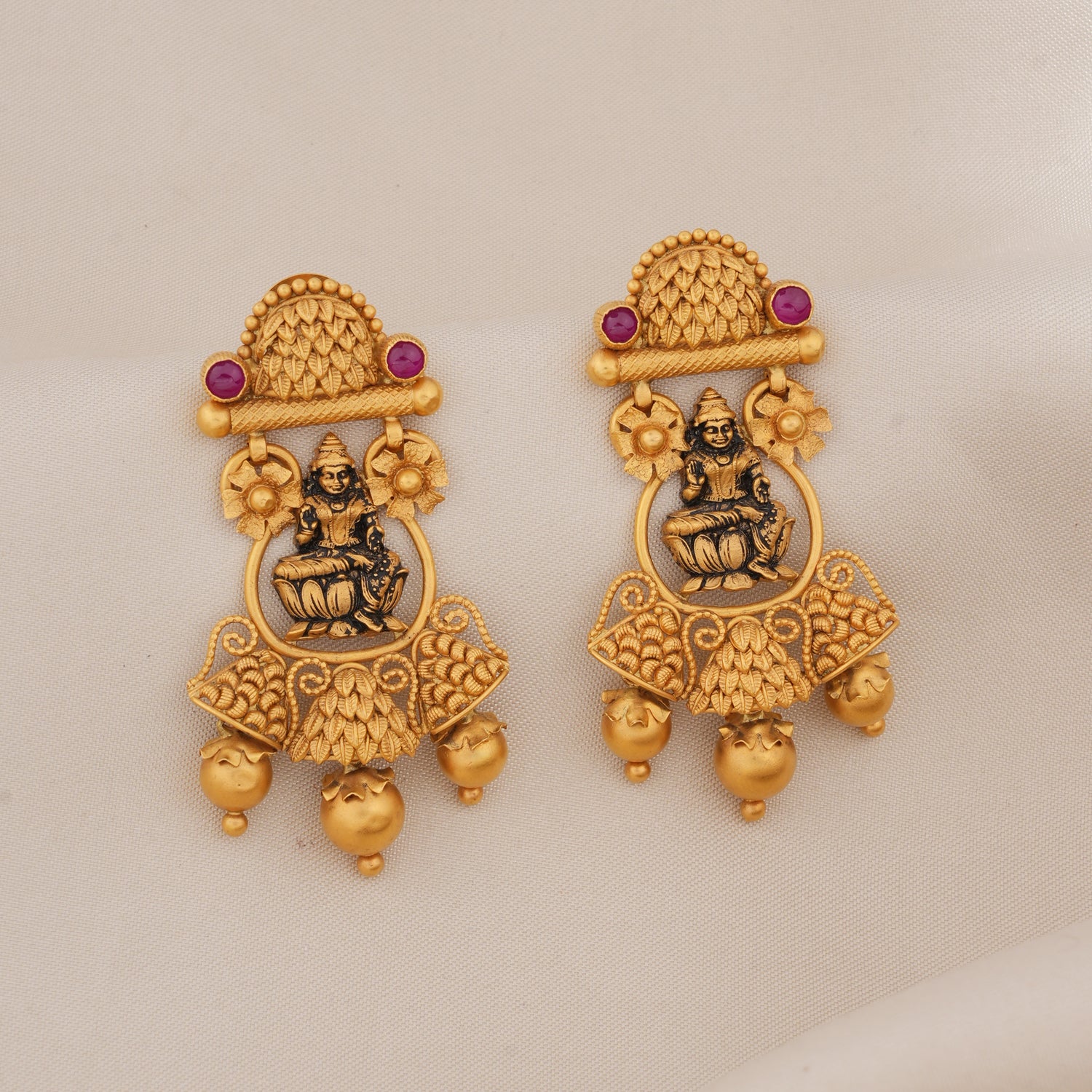 Admiring Long Earrings