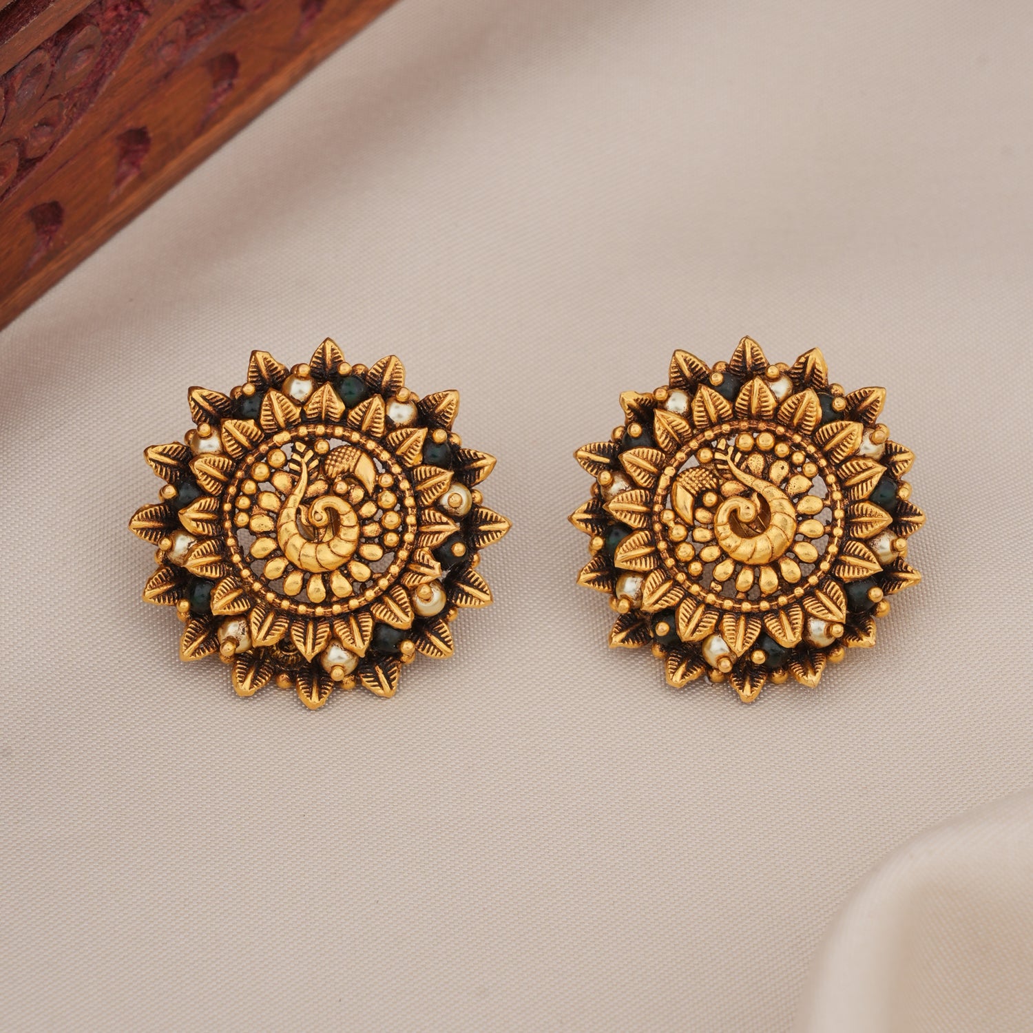 Exquisite Antique Studs