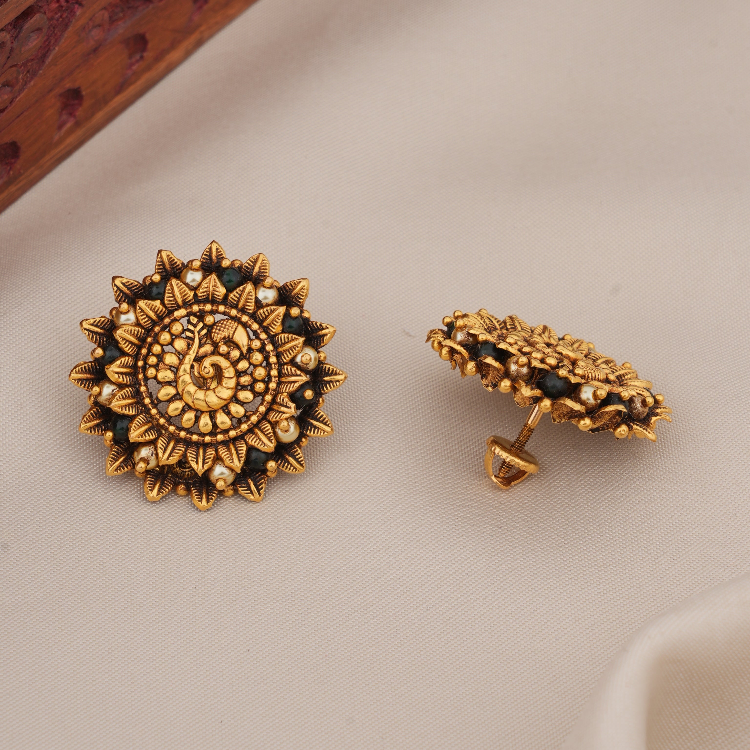 Exquisite Antique Studs