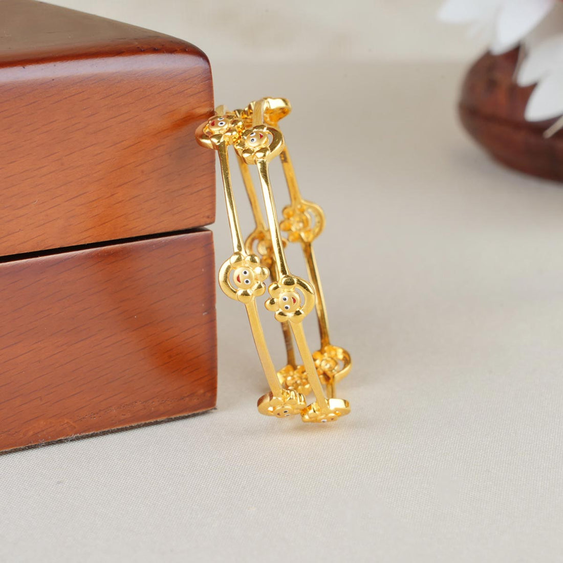 Cute Floral Kids Bangles