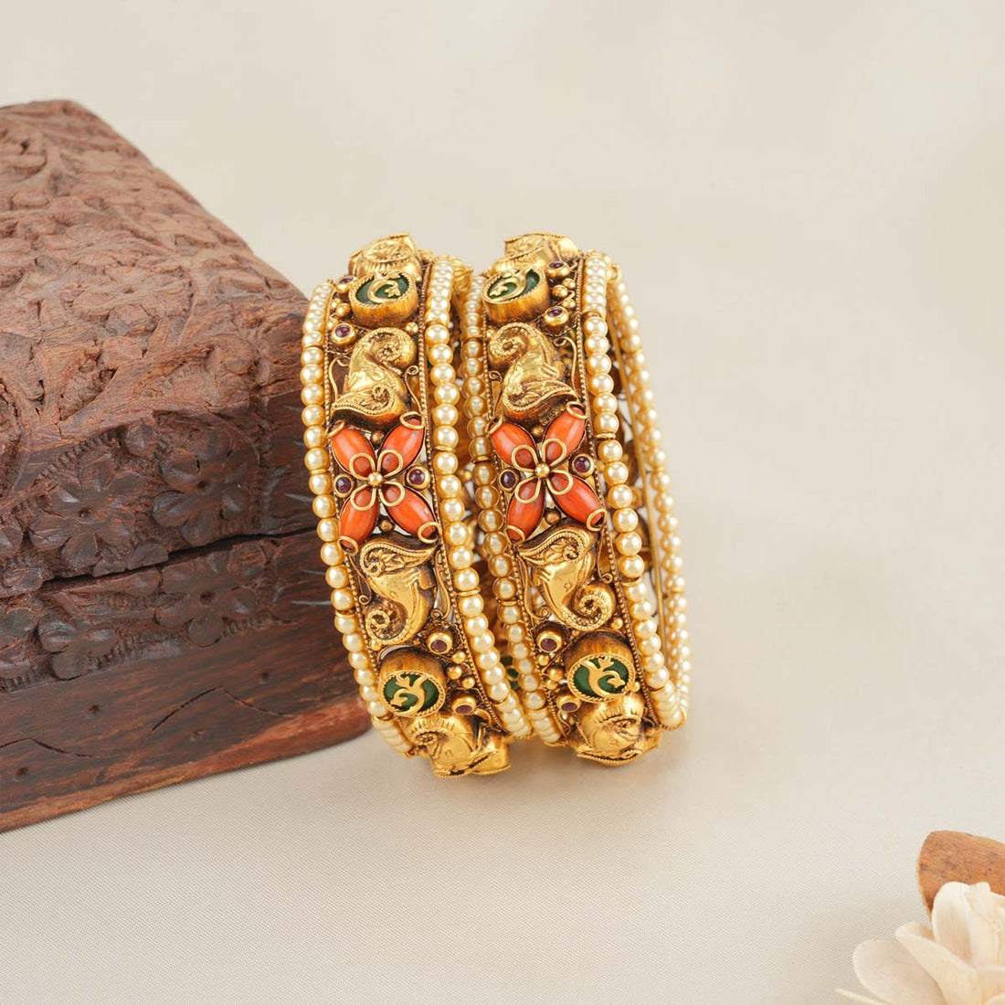 Prayagi Antique Bangles