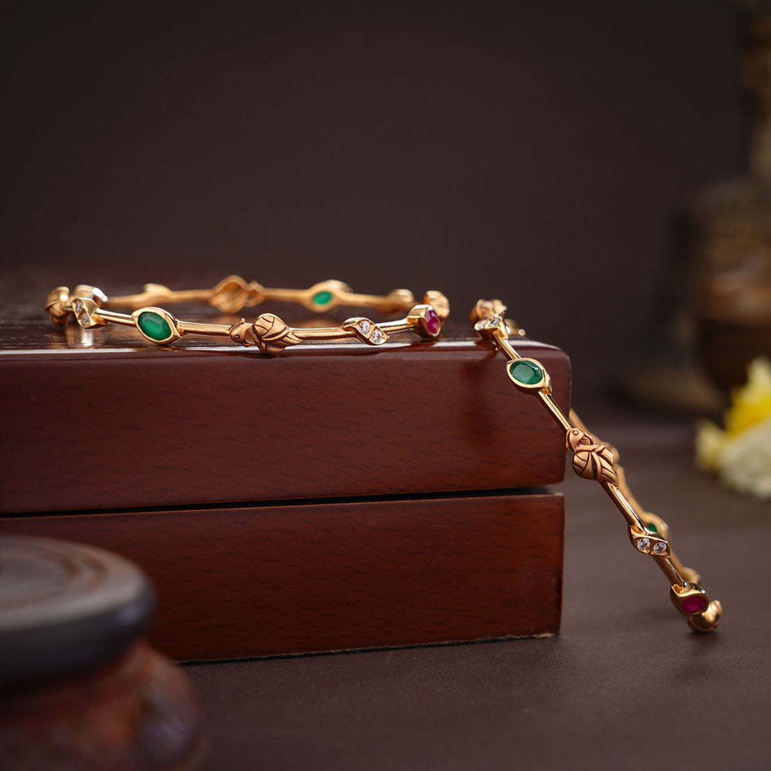 Reyansi Gold Bangles