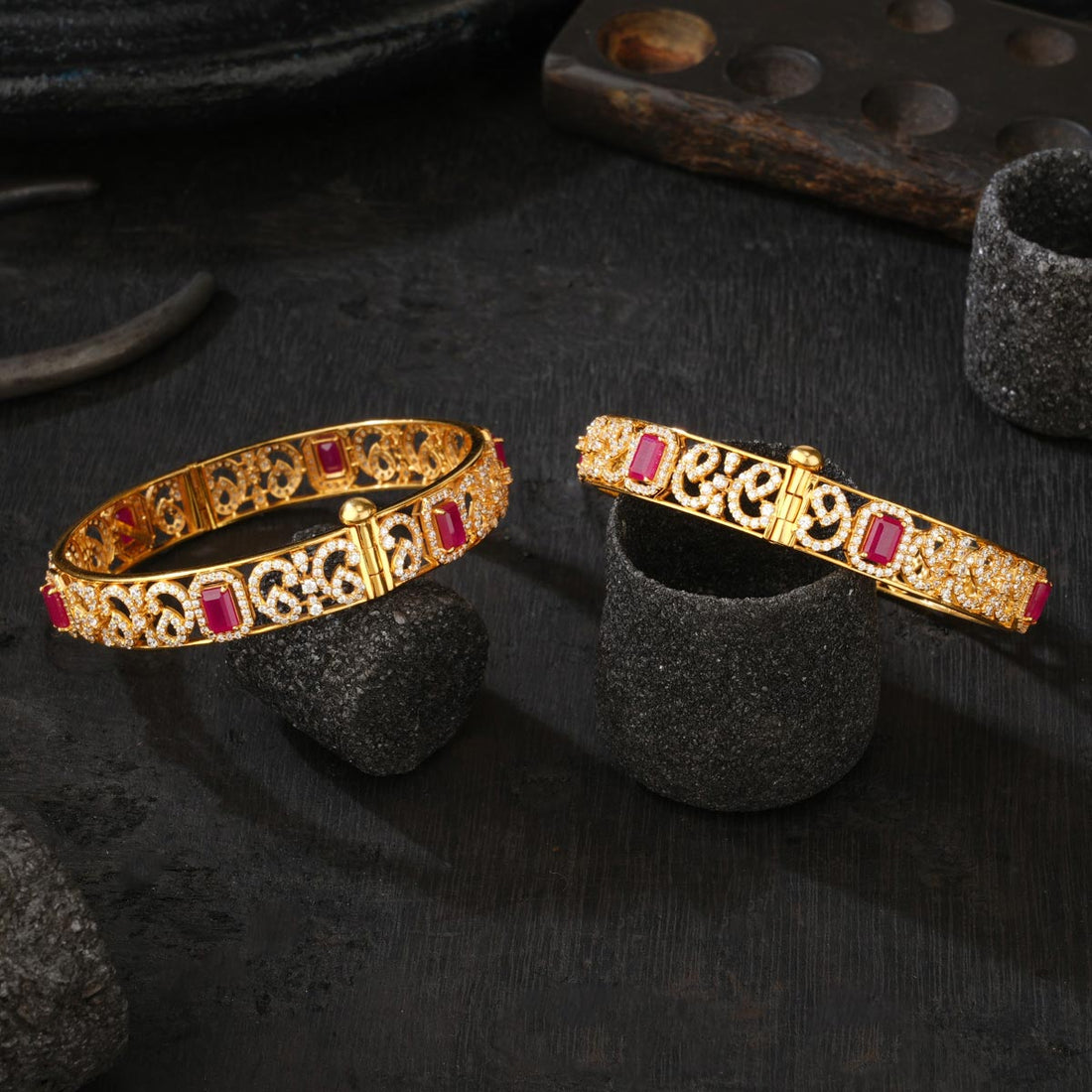 Miruthula Antique Bangles