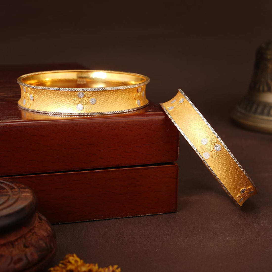 Anika Gold Bangles
