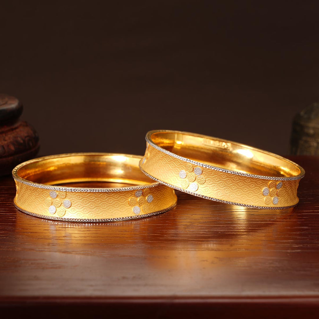 Anika Gold Bangles