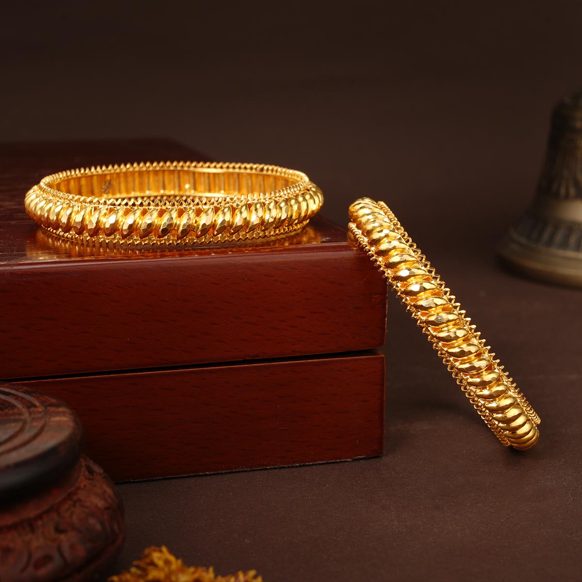 Shamika Gold Bangles