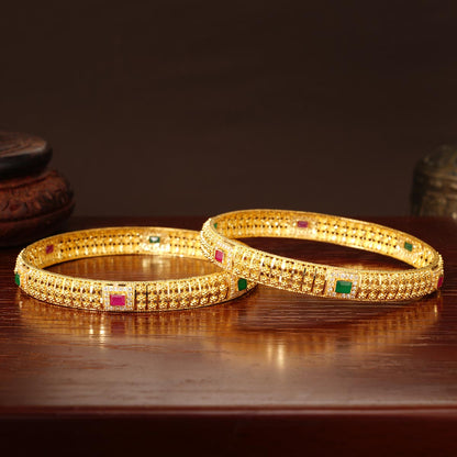 Bindhika Gold Bangles