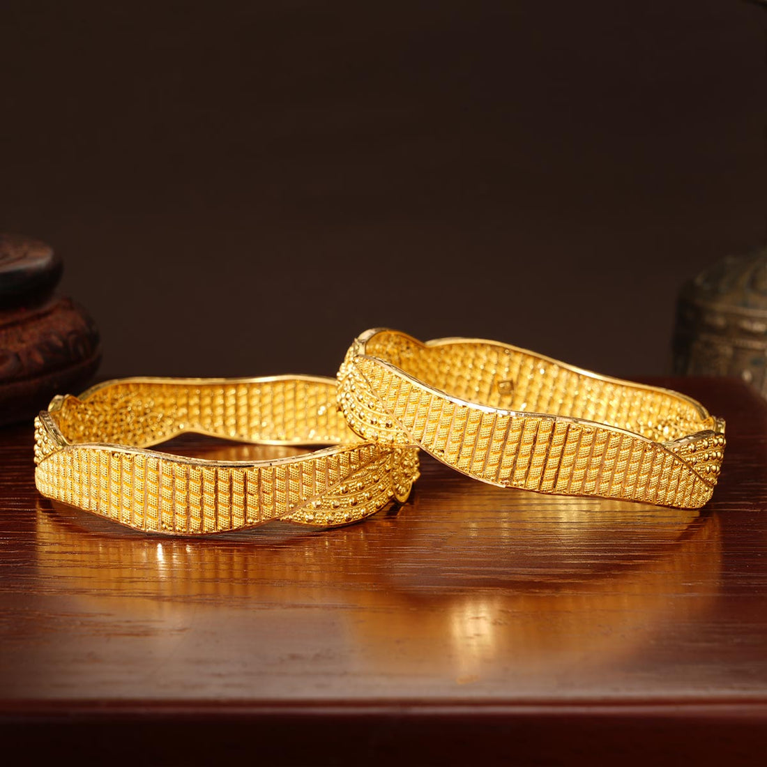 Vibhan Gold Bangles