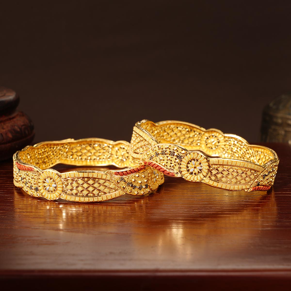 Subana Gold Bangles