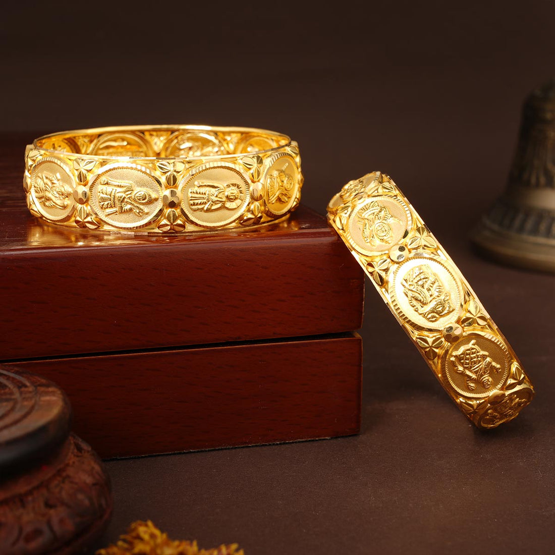 Goddess Gold Bangles