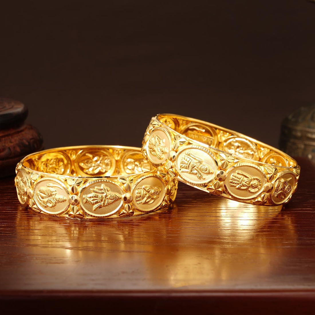 Goddess Gold Bangles