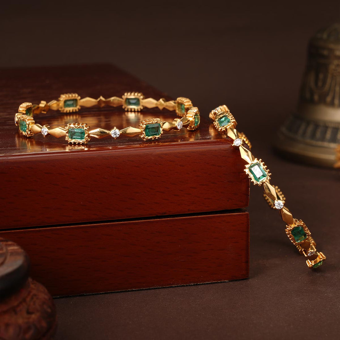 Blissful Gold Bangles