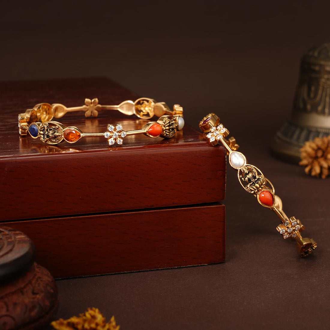 Kanisha Gold Bangles
