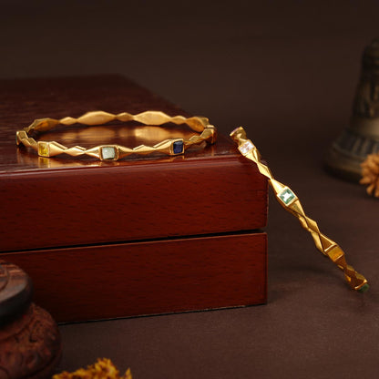Vibusha Gold Bangles