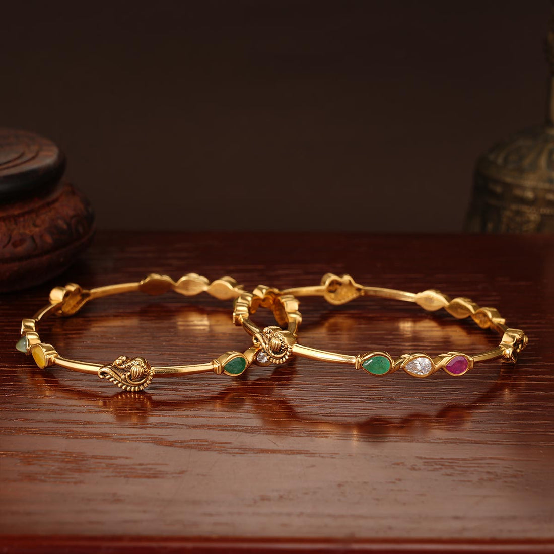 Majuri Gold Bangles
