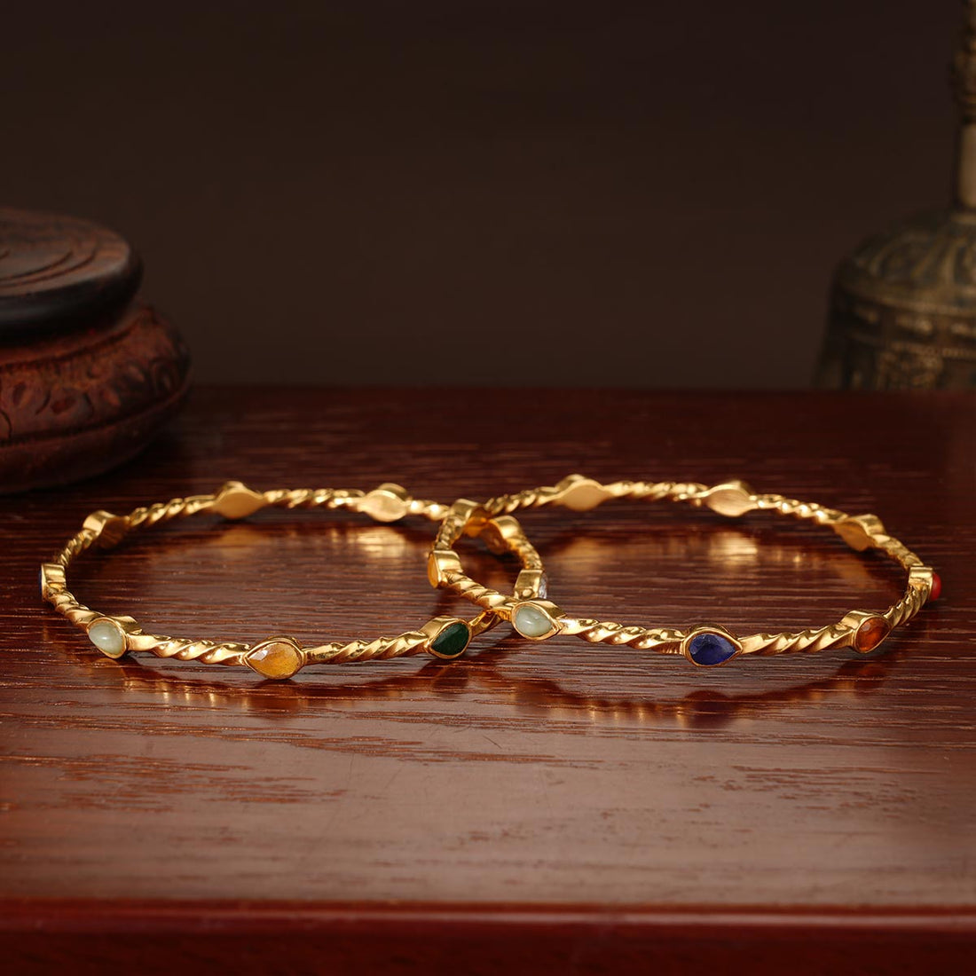 Tanmayi Gold Bangles