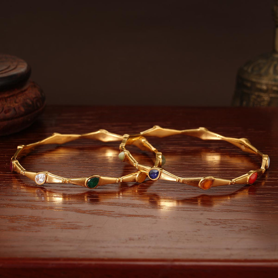 Arunika Gold Bangles