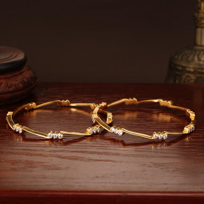 Trendy Gold Bangles
