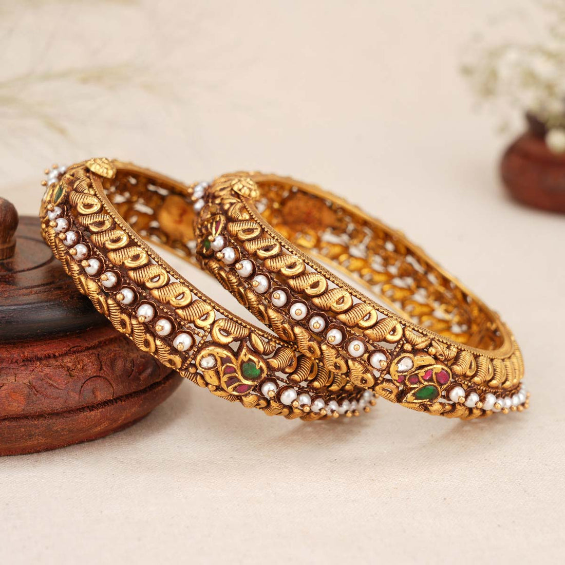 Stunning Antique Bangles