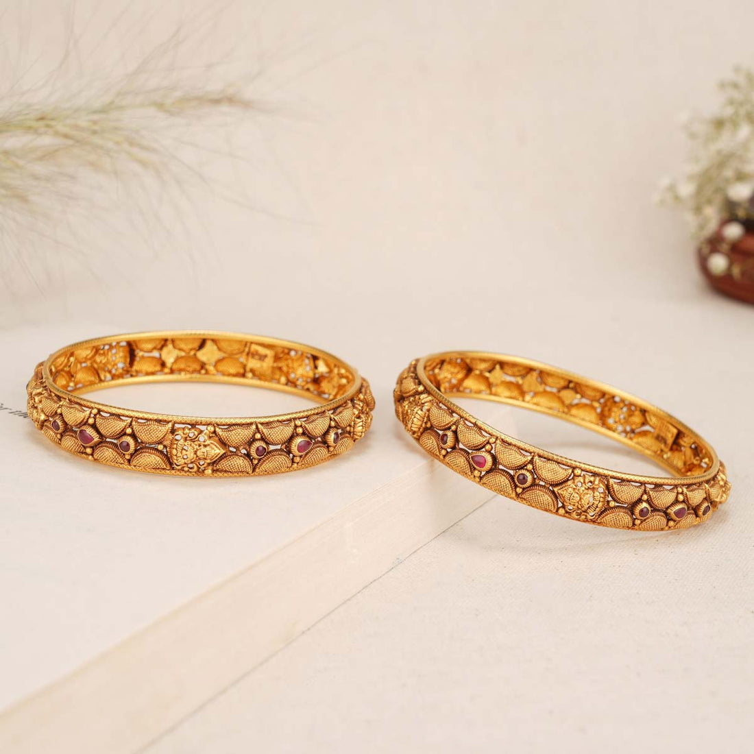 Elegance Antique Bangles