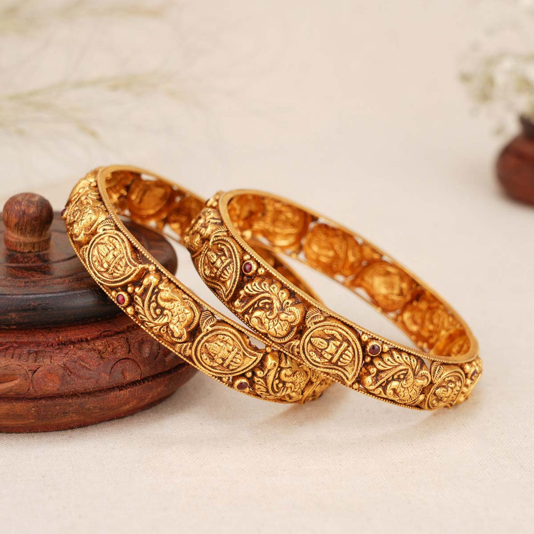 Trishya Antique Bangles