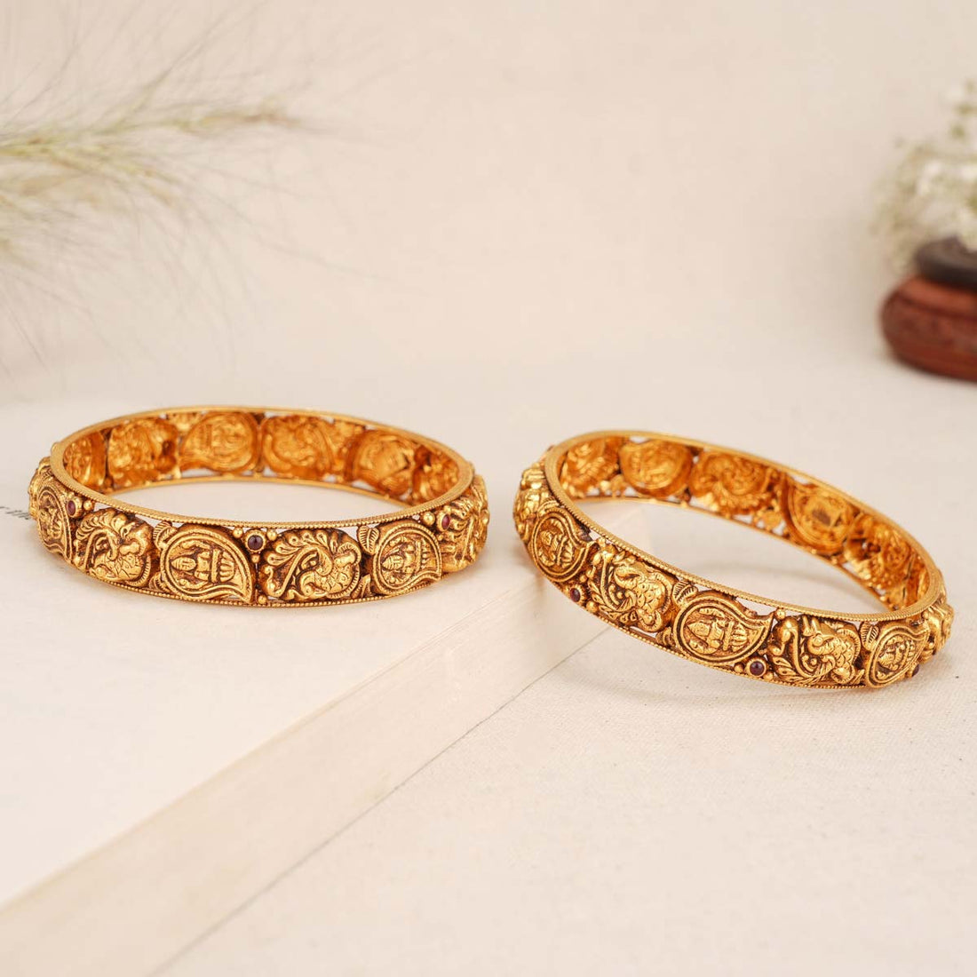 Trishya Antique Bangles