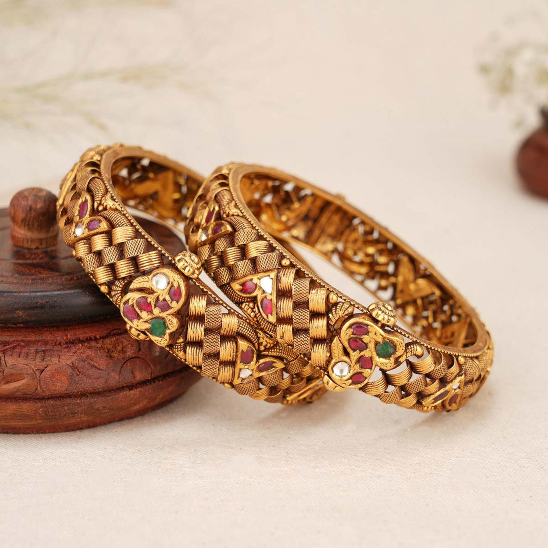 Ahana Antique Bangles
