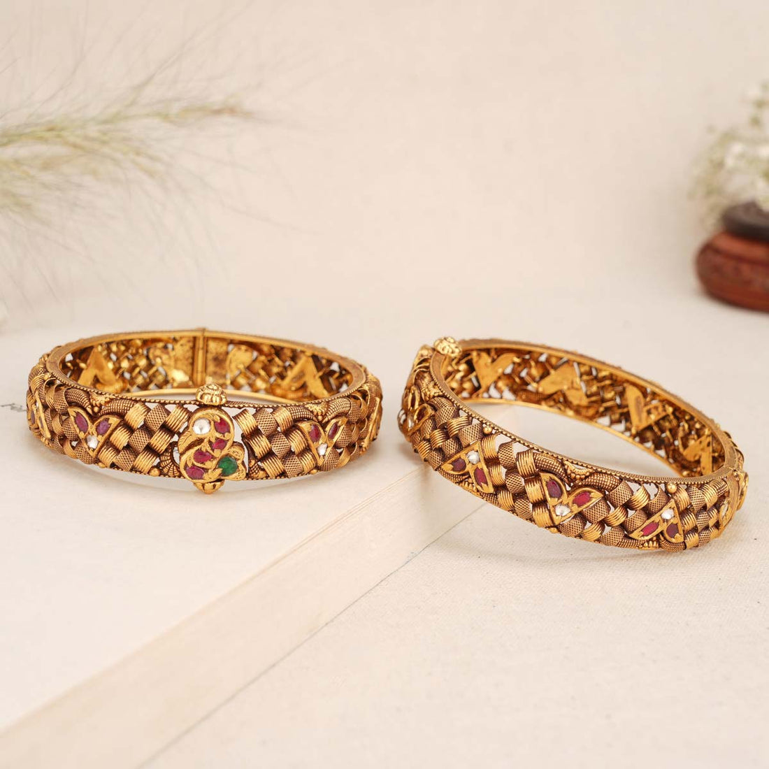 Ahana Antique Bangles