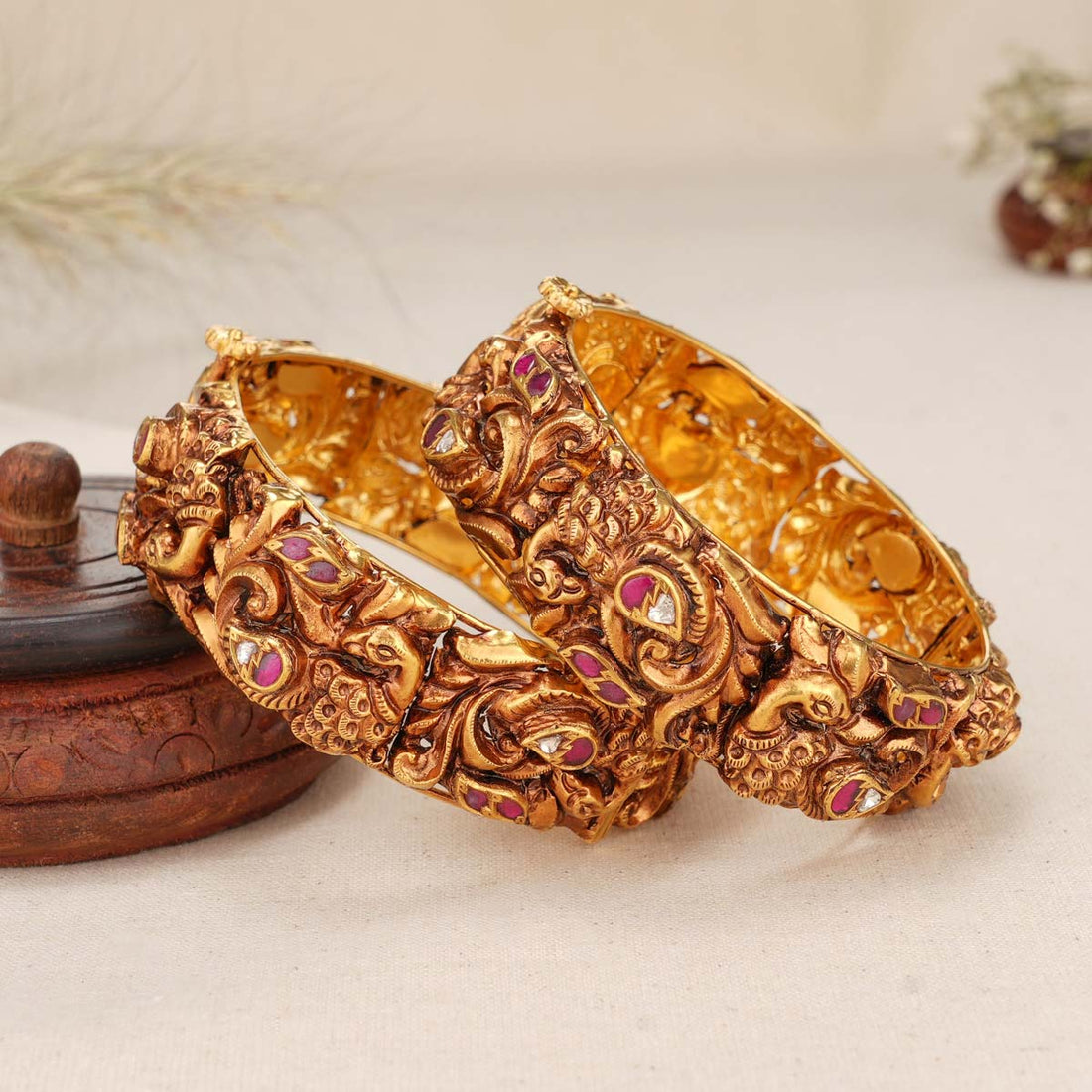 Chakrika Antique Bangles