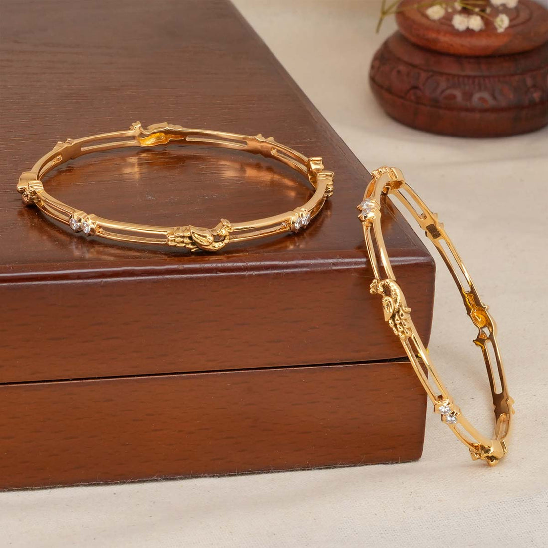 Facinate Gold Bangles