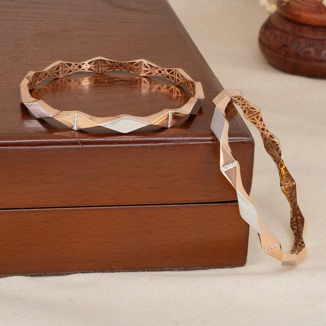 Shine Charm Pair Bangles