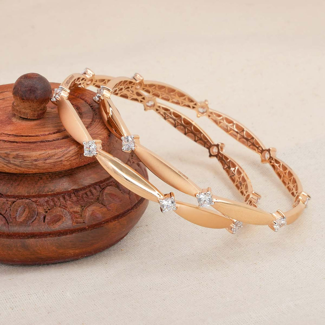 Dainty Pair Bangles