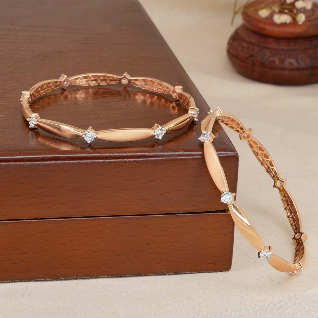 Dainty Pair Bangles